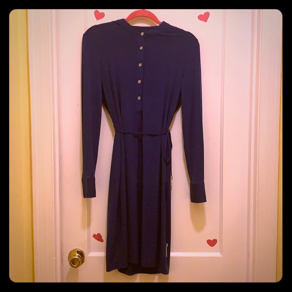 Blue Calvin Klein dress